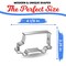Delivery Truck Cookie Cutter 4 1/8 in, CookieCutter.com, Tin Plated Steel, Handmade in the USA